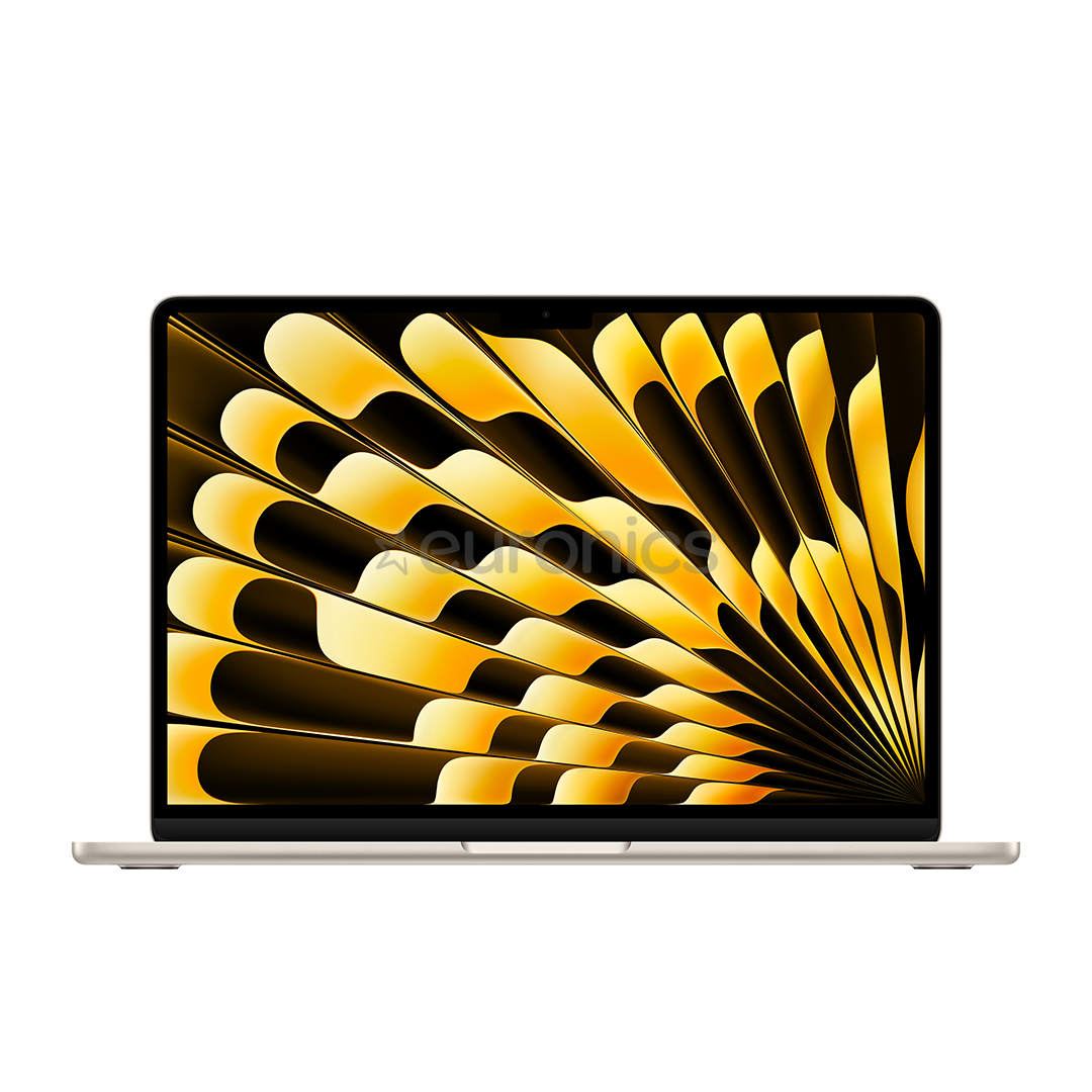 Apple MacBook Air 13 (2025), M4, 10C/10C, 24 GB, 512 GB, ENG, kuldne - Sülearvuti