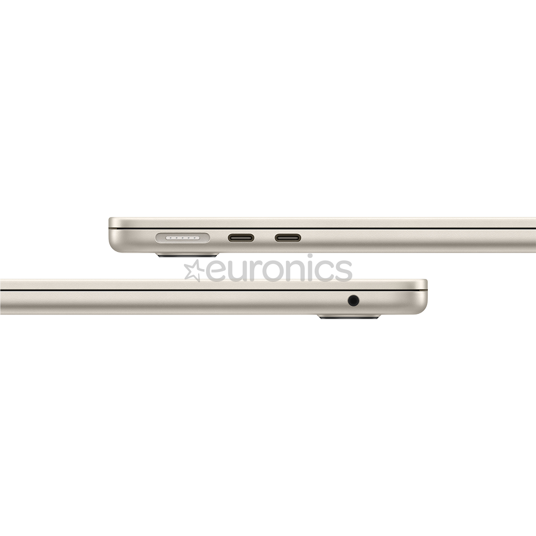 Apple MacBook Air 13 (2025), M4, 10C/10C, 16 ГБ, 512 ГБ, SWE, золотистый - Ноутбук