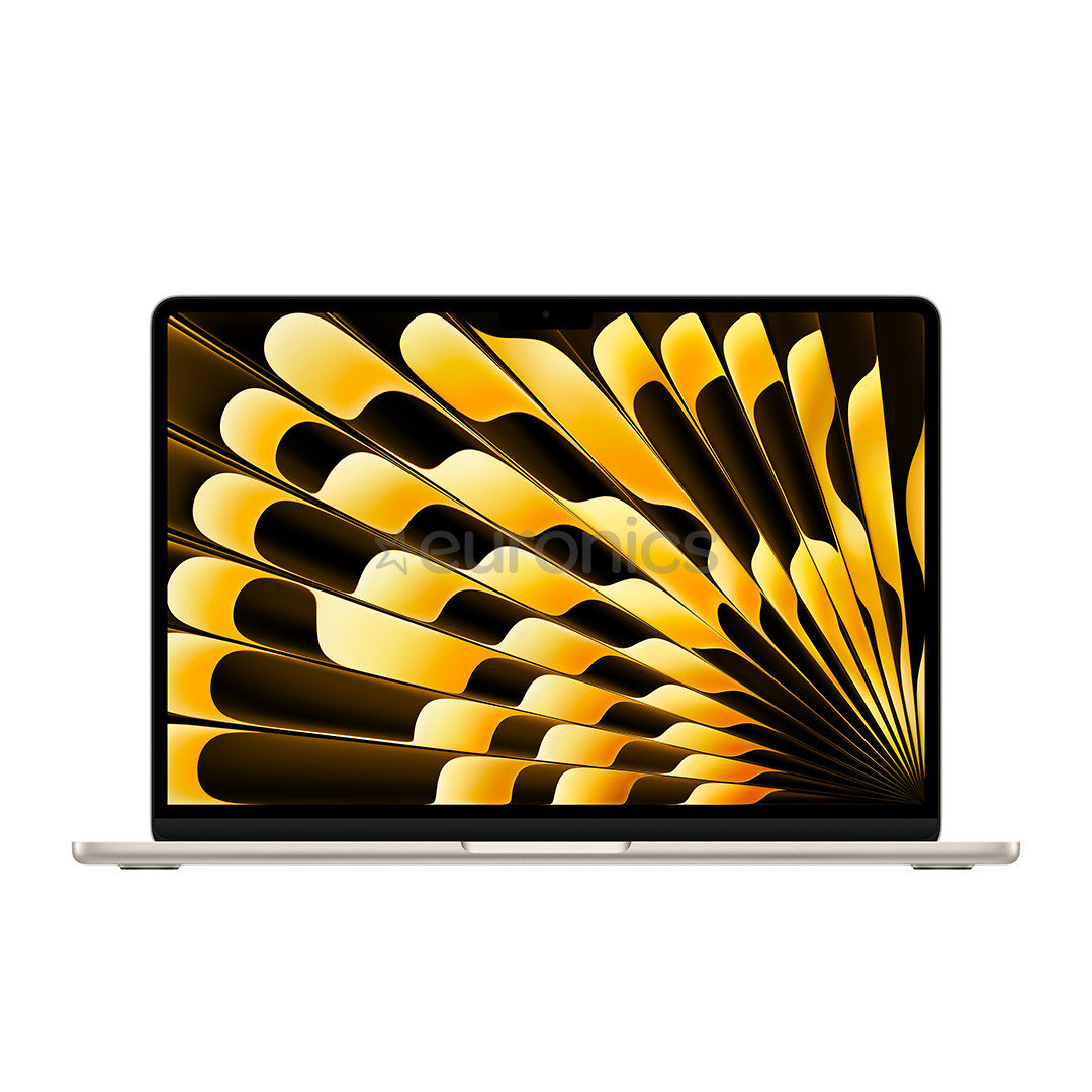 Apple MacBook Air 13 (2025), M4, 10C/8C, 16 ГБ, 256 ГБ, SWE, золотистый - Ноутбук
