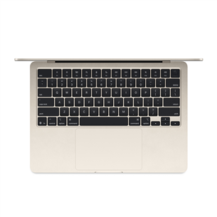 Apple MacBook Air 13 (2025), M4, 10C/8C, 16 GB, 256 GB, SWE, kuldne - Sülearvuti
