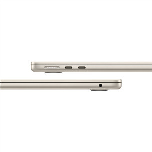 Apple MacBook Air 13 (2025), M4, 10C/8C, 16 ГБ, 256 ГБ, SWE, золотистый - Ноутбук