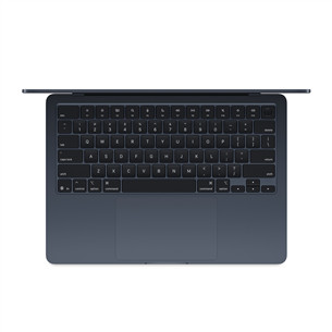 Apple MacBook Air 13 (2025), M4, 10C/8C, 16 ГБ, 256 ГБ, SWE, черный - Ноутбук