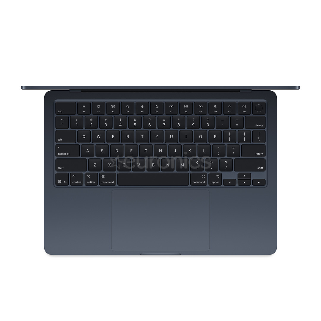 Apple MacBook Air 13 (2025), M4, 10C/8C, 16 ГБ, 256 ГБ, SWE, черный - Ноутбук