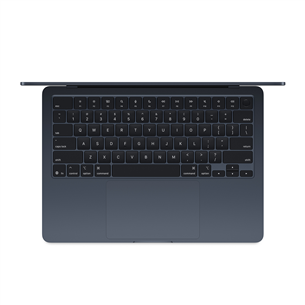 Apple MacBook Air 13 (2025), M4, 10C/8C, 16 GB, 256 GB, RUS, must - Sülearvuti