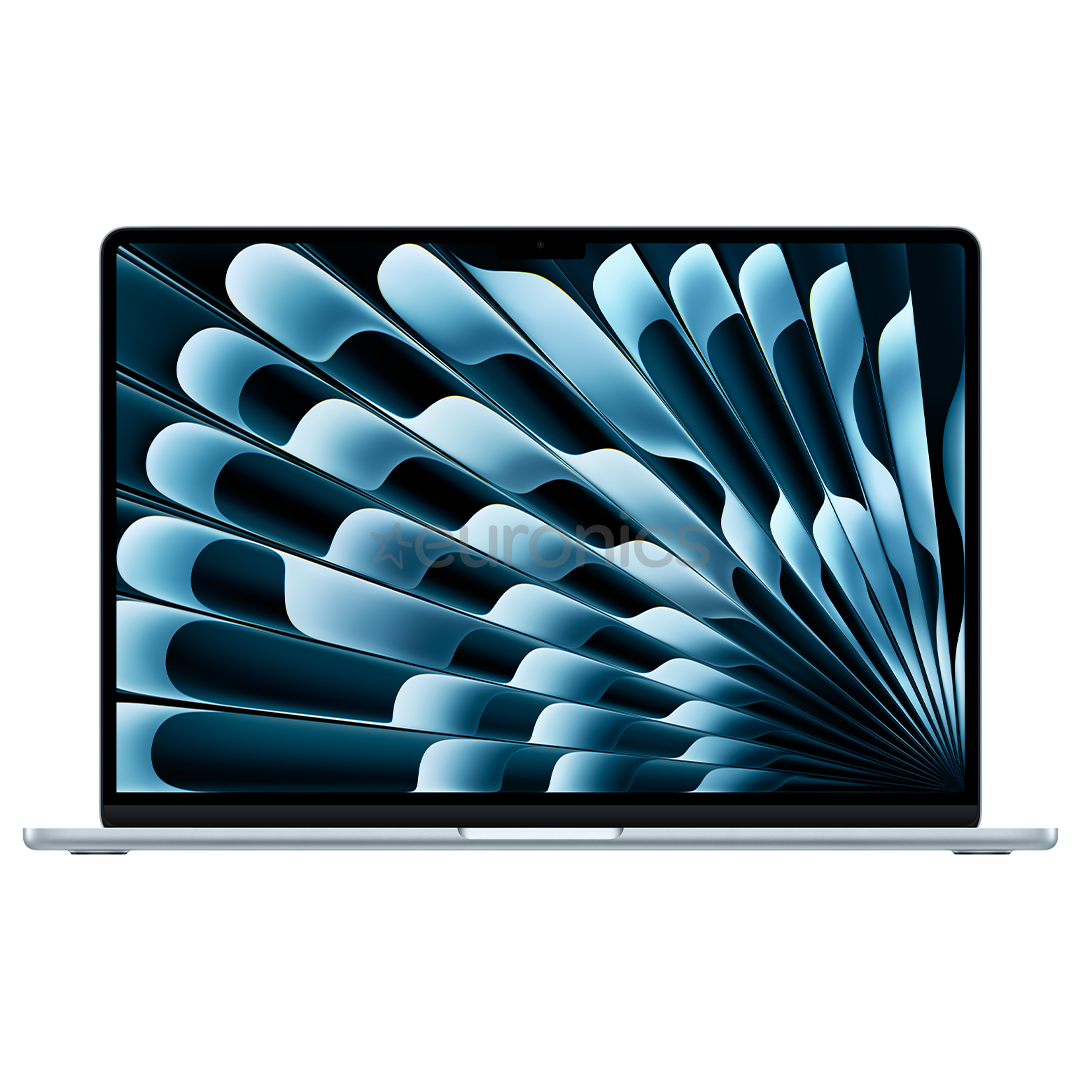 Apple MacBook Air 15 (2025), M4, 10C/10C, 16 GB, 256 GB, RUS, sinine - Sülearvuti