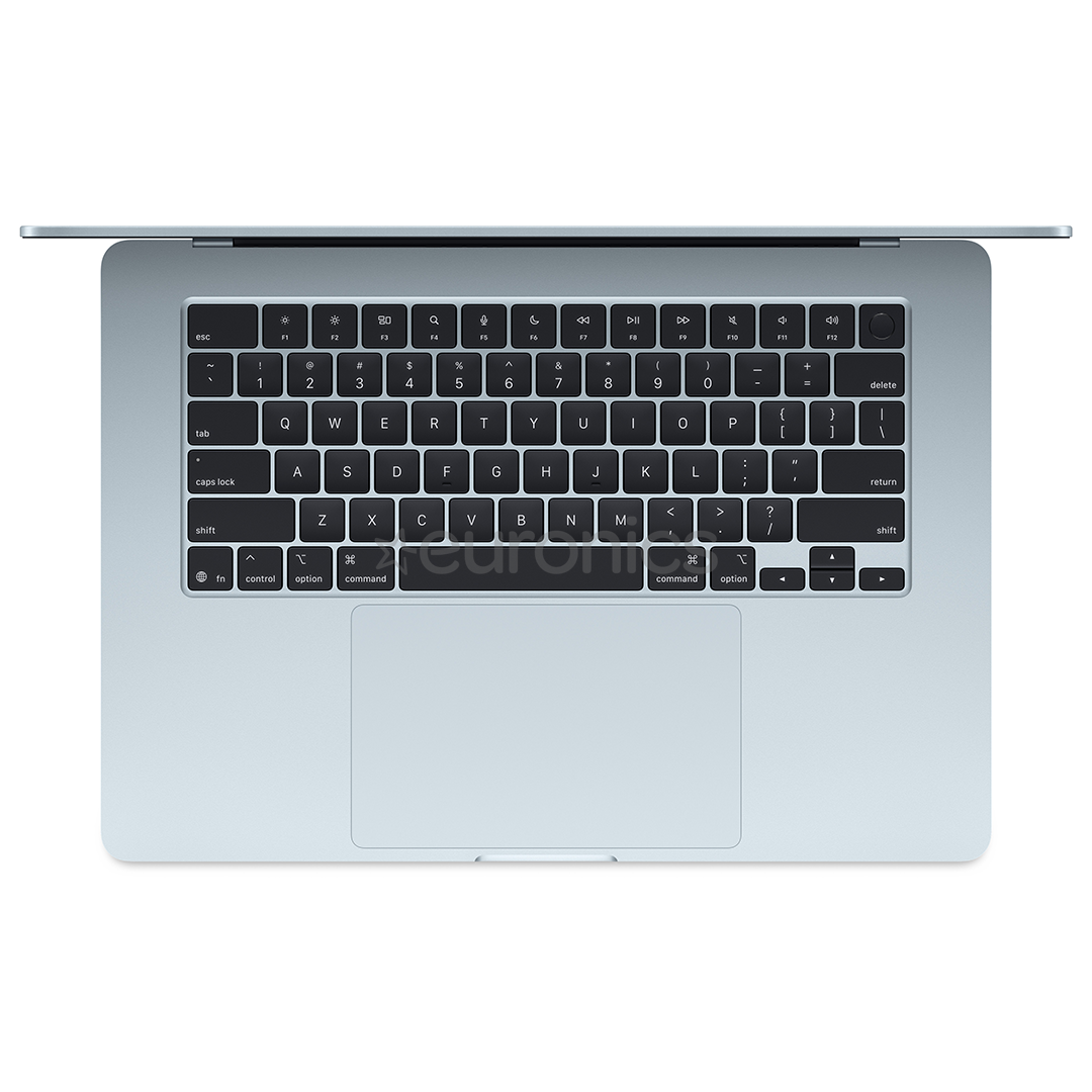 Apple MacBook Air 15 (2025), M4, 10C/10C, 16 GB, 256 GB, RUS, sinine - Sülearvuti