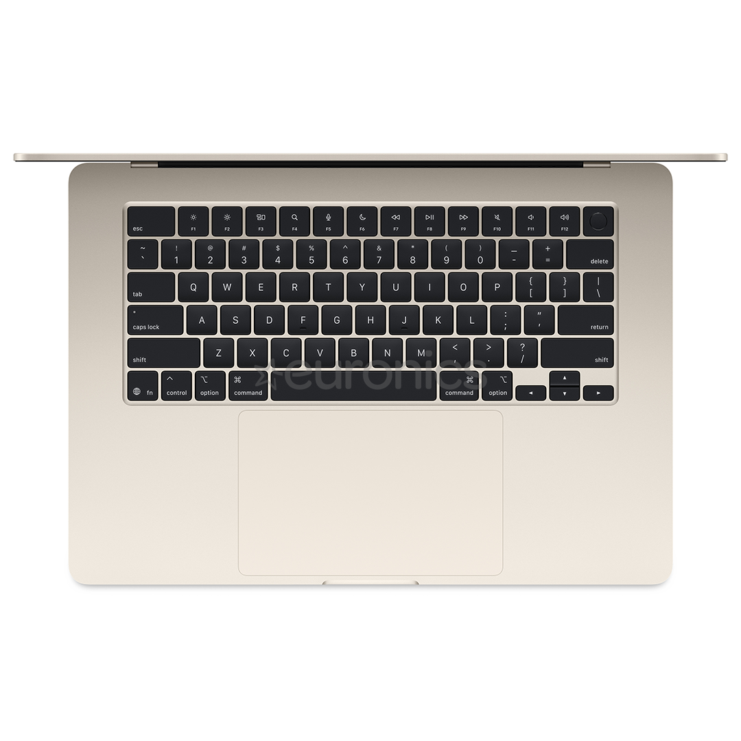Apple MacBook Air 15 (2025), M4, 10C/10C, 16 GB, 256 GB, RUS, starlight - Notebook