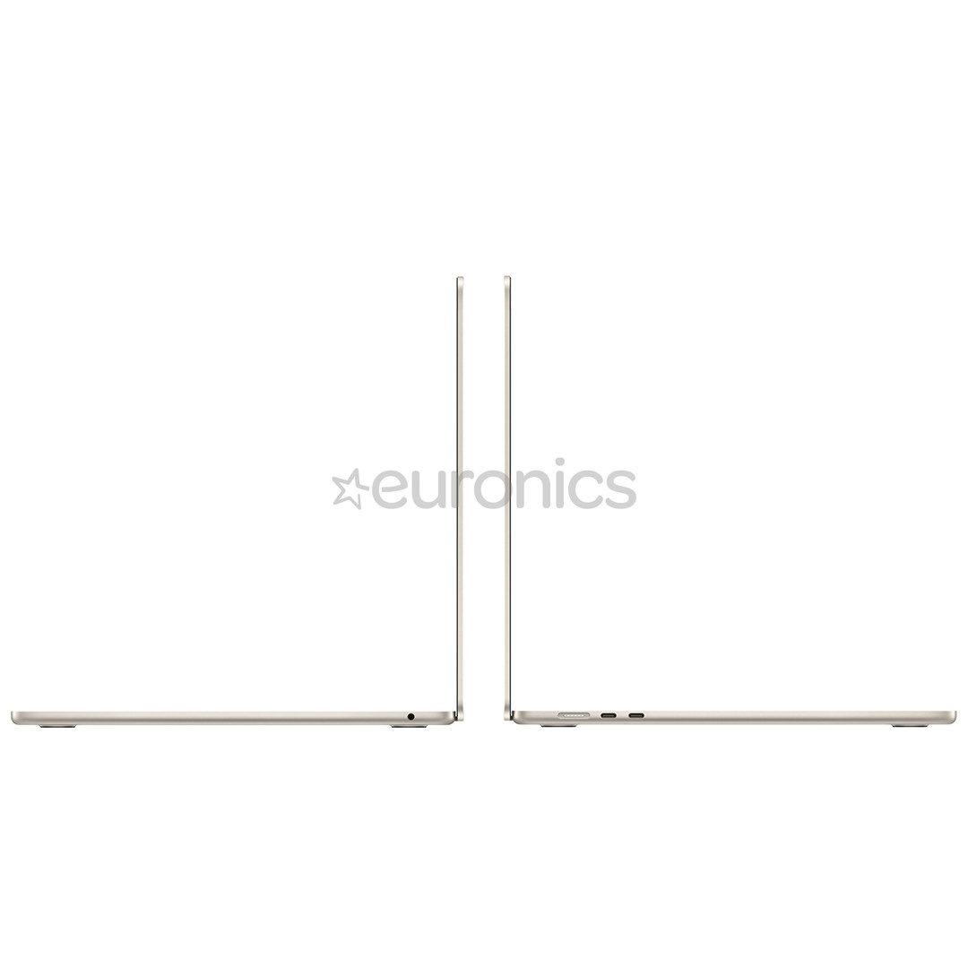 Apple MacBook Air 15 (2025), M4, 10C/10C, 16 GB, 256 GB, RUS, kuldne - Sülearvuti