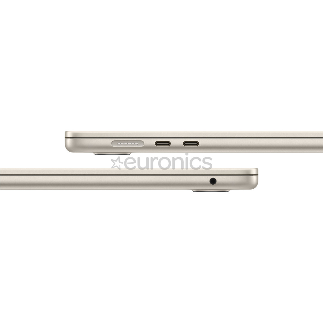 Apple MacBook Air 15 (2025), M4, 10C/10C, 16 GB, 256 GB, RUS, kuldne - Sülearvuti