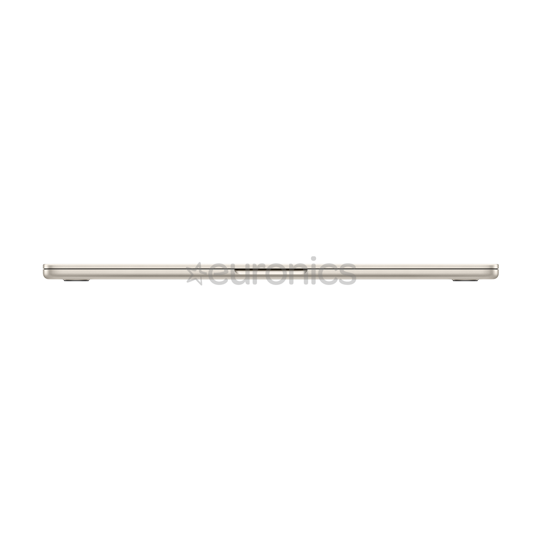 Apple MacBook Air 15 (2025), M4, 10C/10C, 16 GB, 256 GB, SWE, kuldne - Sülearvuti