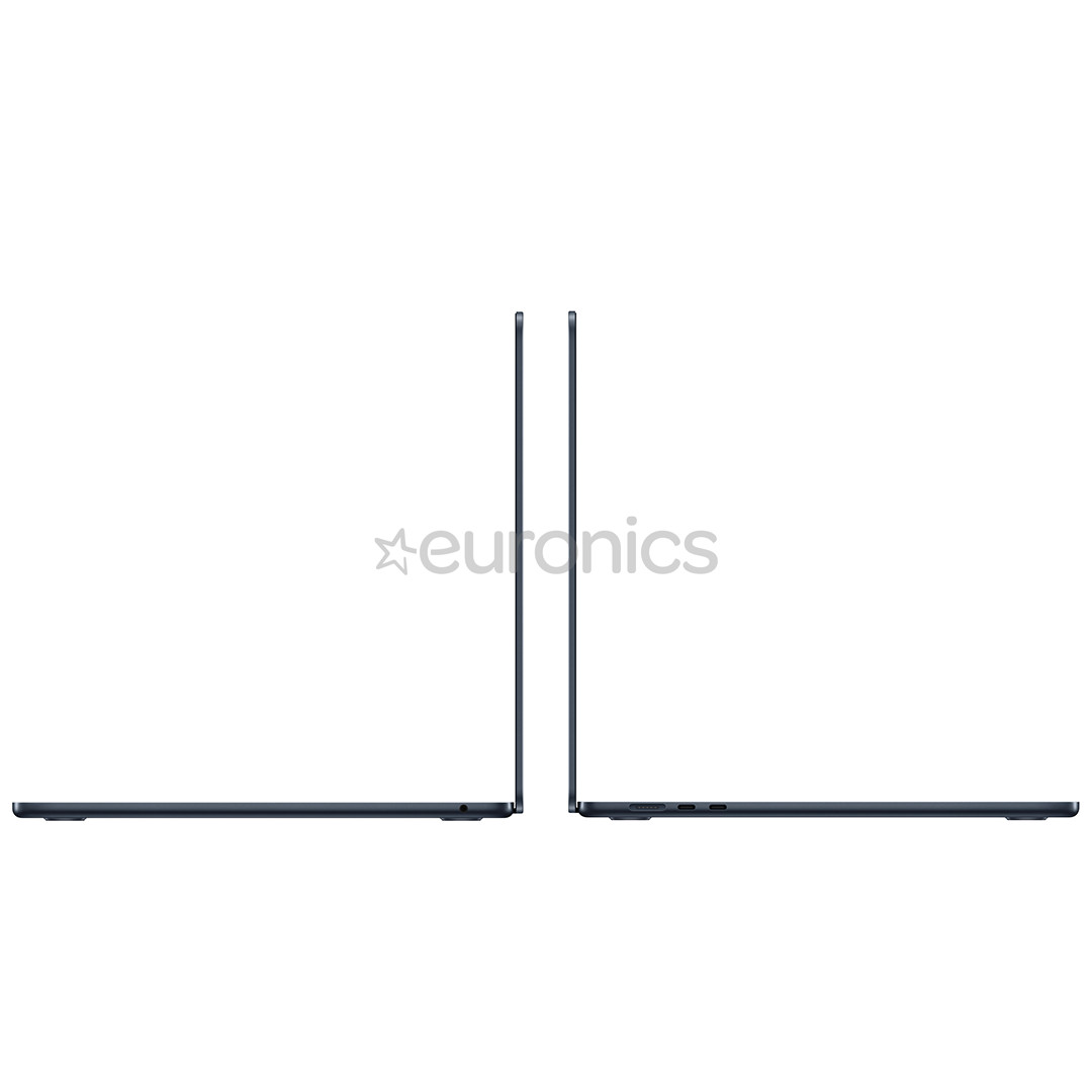 Apple MacBook Air 15 (2025), M4, 10C/10C, 24 GB, 512 GB, SWE, midnight - Notebook