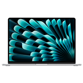 Apple MacBook Air 15 (2025), M4, 10C/10C, 16 GB, 512 GB, SWE, hõbe - Sülearvuti