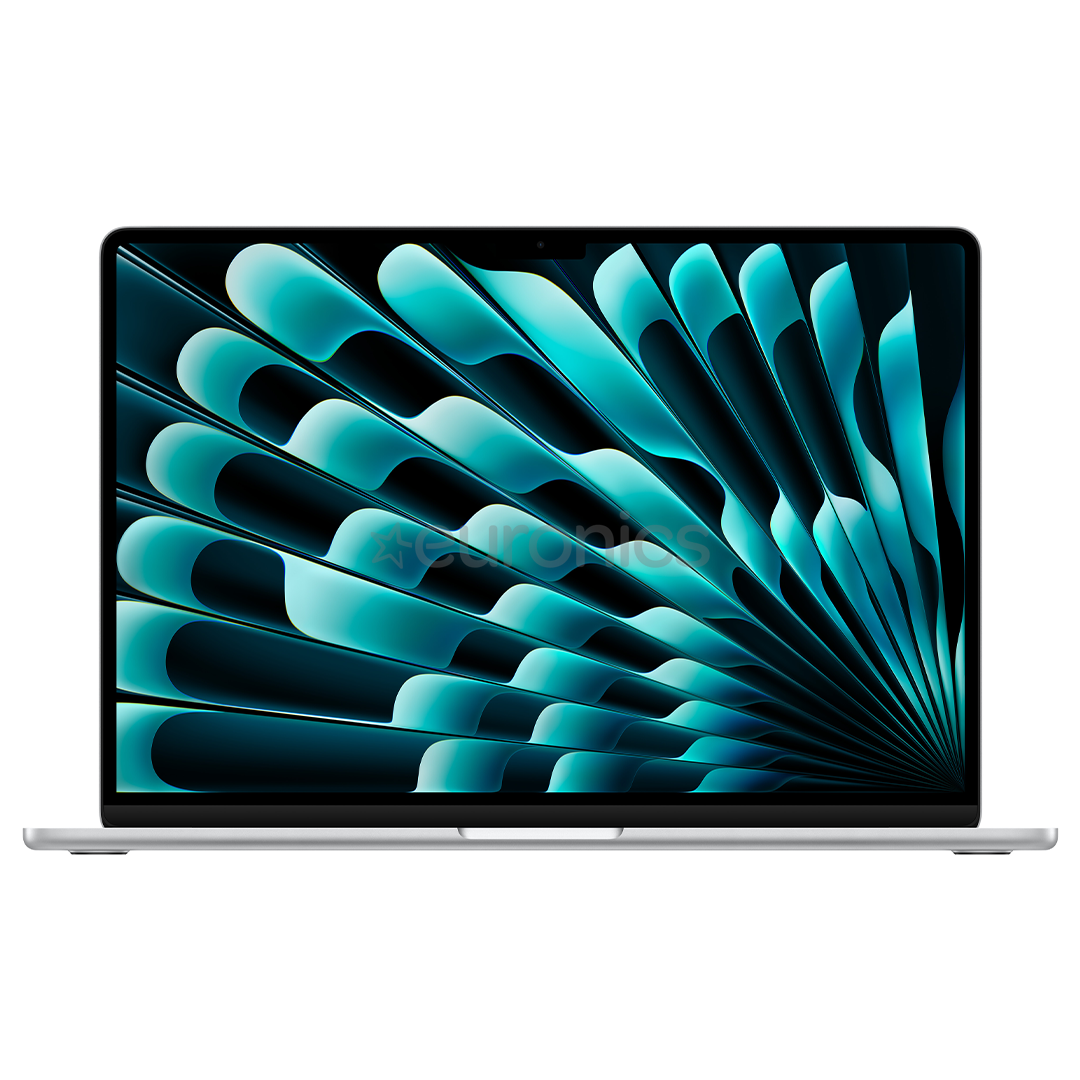 Apple MacBook Air 15 (2025), M4, 10C/10C, 16 GB, 512 GB, SWE, hõbe - Sülearvuti
