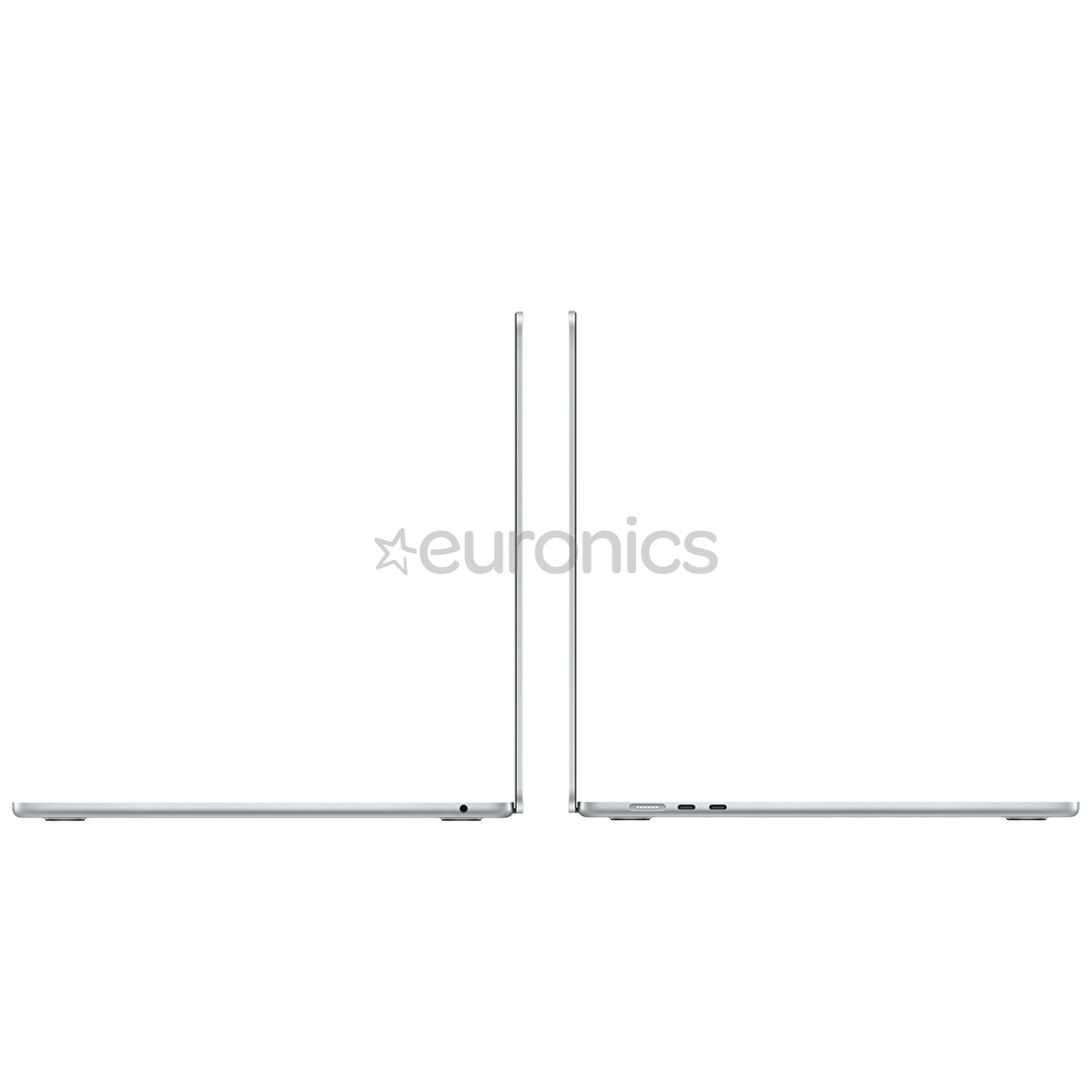 Apple MacBook Air 15 (2025), M4, 10C/10C, 24 GB, 512 GB, RUS, hõbe - Sülearvuti