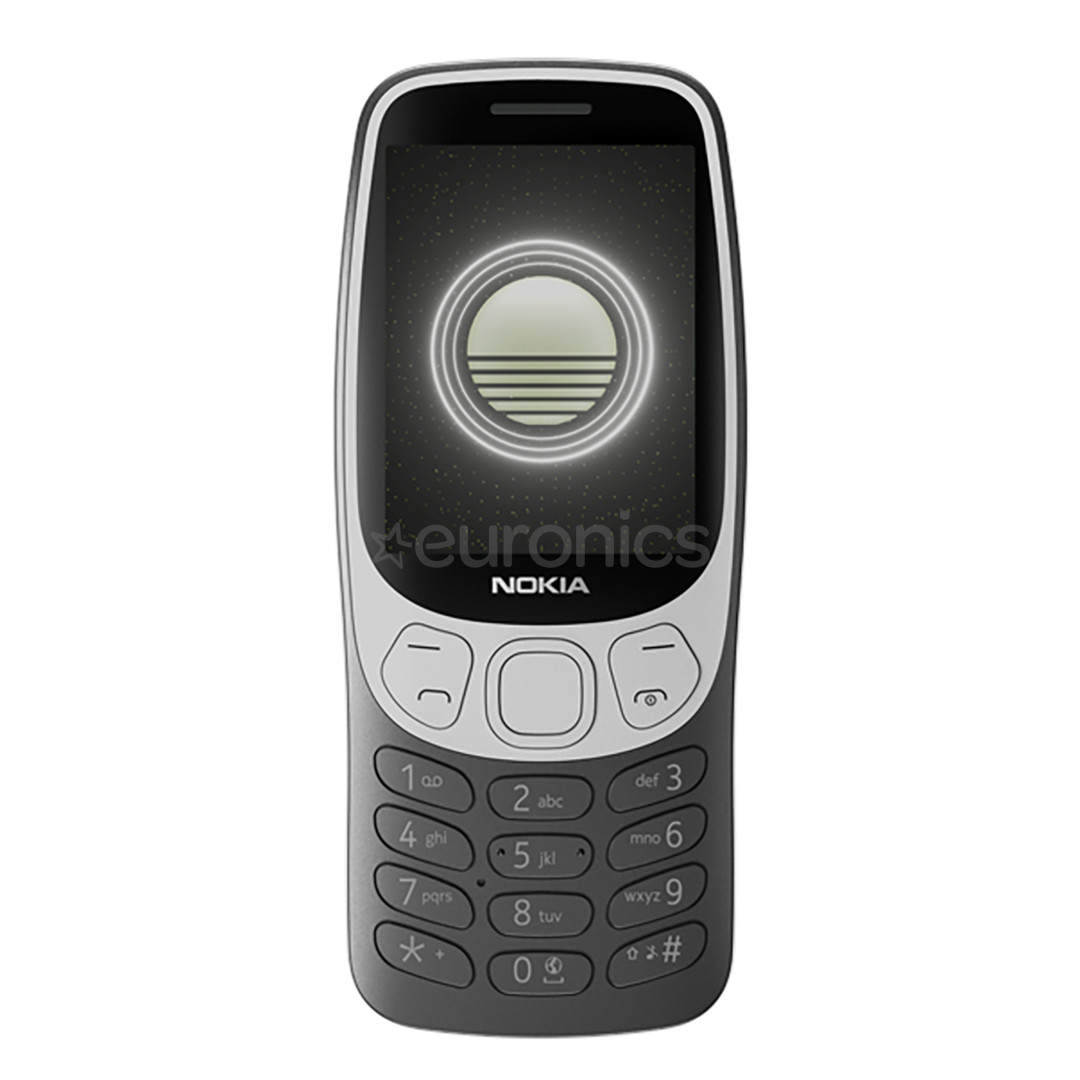 Nokia 3210 4G, Dual SIM, black - Mobile Phone