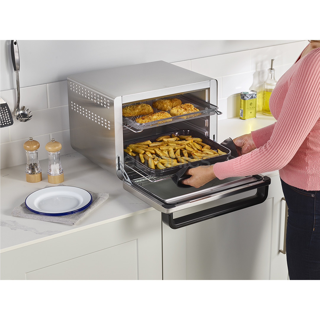 Ninja Foodi 10-ühes, 2400 W, must/hõbedane - Miniahi