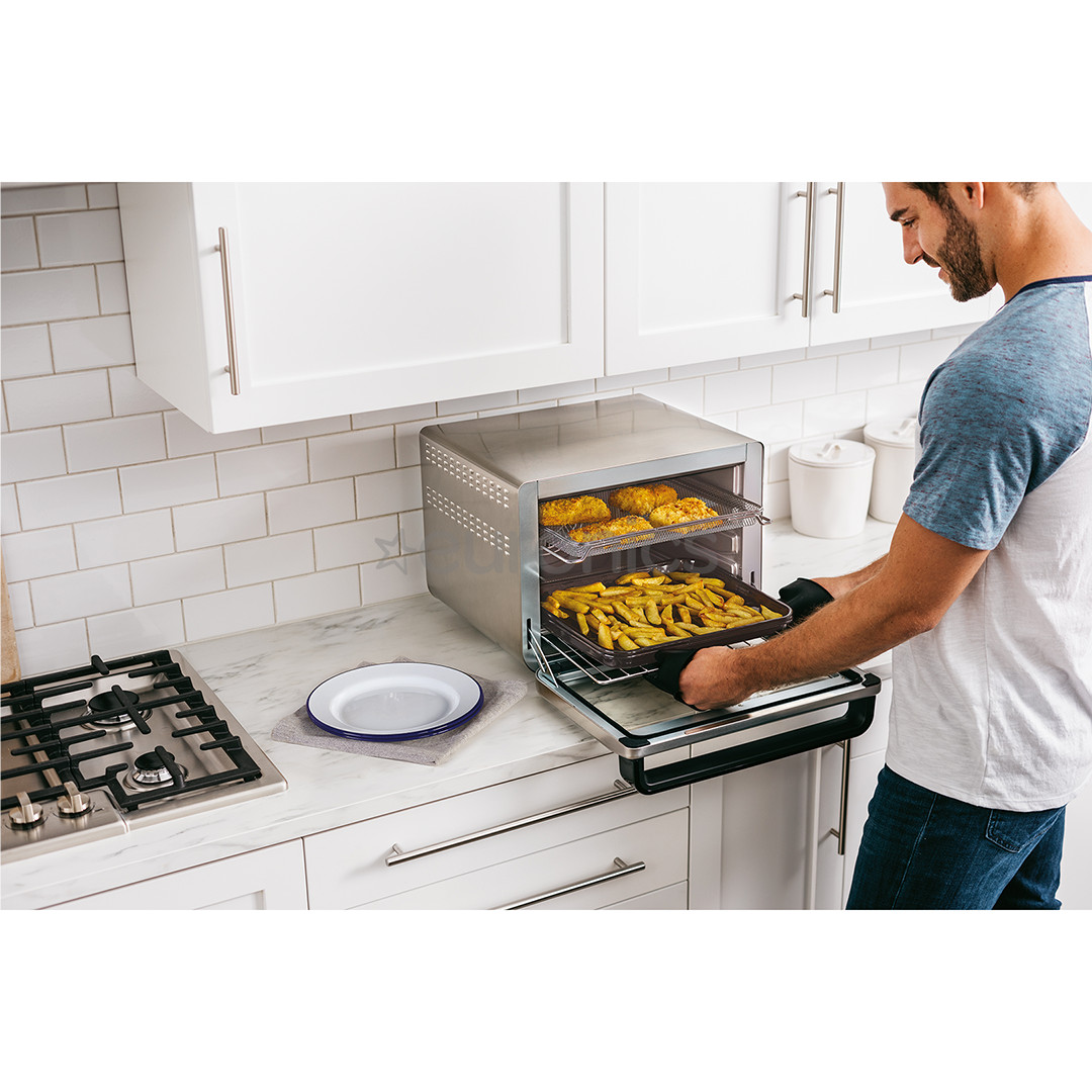 Ninja Foodi 10-ühes, 2400 W, must/hõbedane - Miniahi