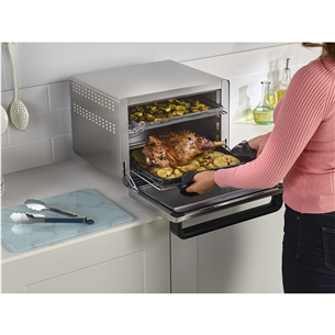 Ninja Foodi 10-ühes, 2400 W, must/hõbedane - Miniahi