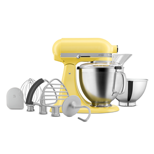 KitchenAid Artisan "Color of the year 2025 - Butter", 4.7 L / 2.8 L, 300 W, kollane - Mikser 5KSM195PSEBT