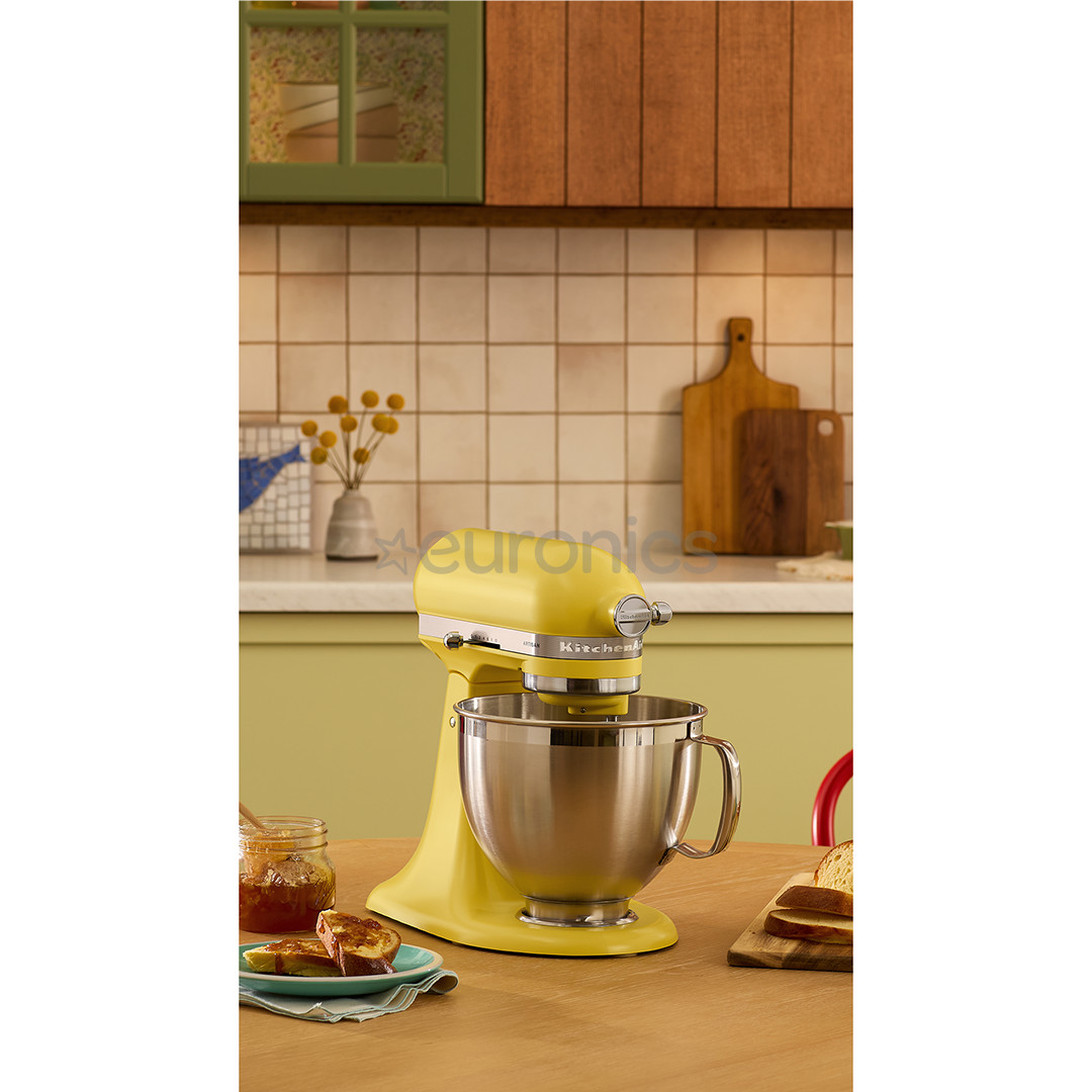 KitchenAid Artisan "Color of the year 2025 - Butter", 4.7 L / 2.8 L, 300 W, kollane - Mikser