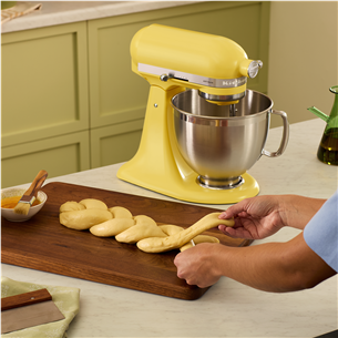 KitchenAid Artisan "Color of the year 2025 - Butter", 4.7 L / 2.8 L, 300 W, kollane - Mikser