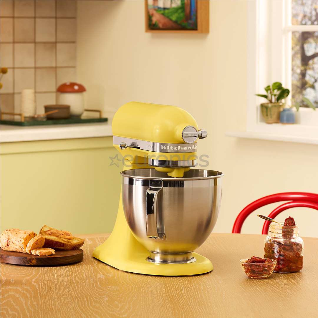 KitchenAid Artisan "Color of the year 2025 - Butter", 4.7 L / 2.8 L, 300 W, kollane - Mikser