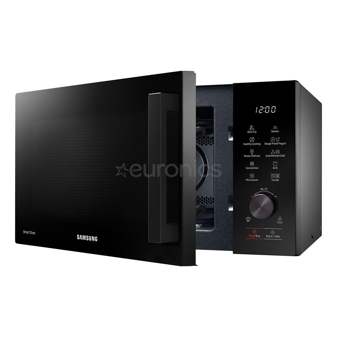Samsung, 28 L, 2900 W, black - Microwave oven with grill