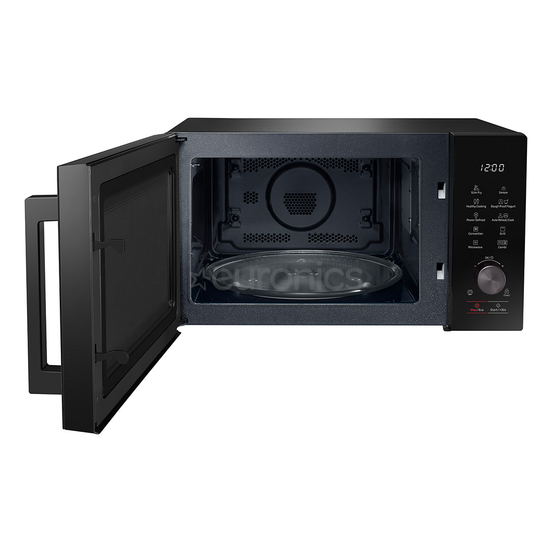 Samsung, 28 L, 2900 W, black - Microwave oven with grill