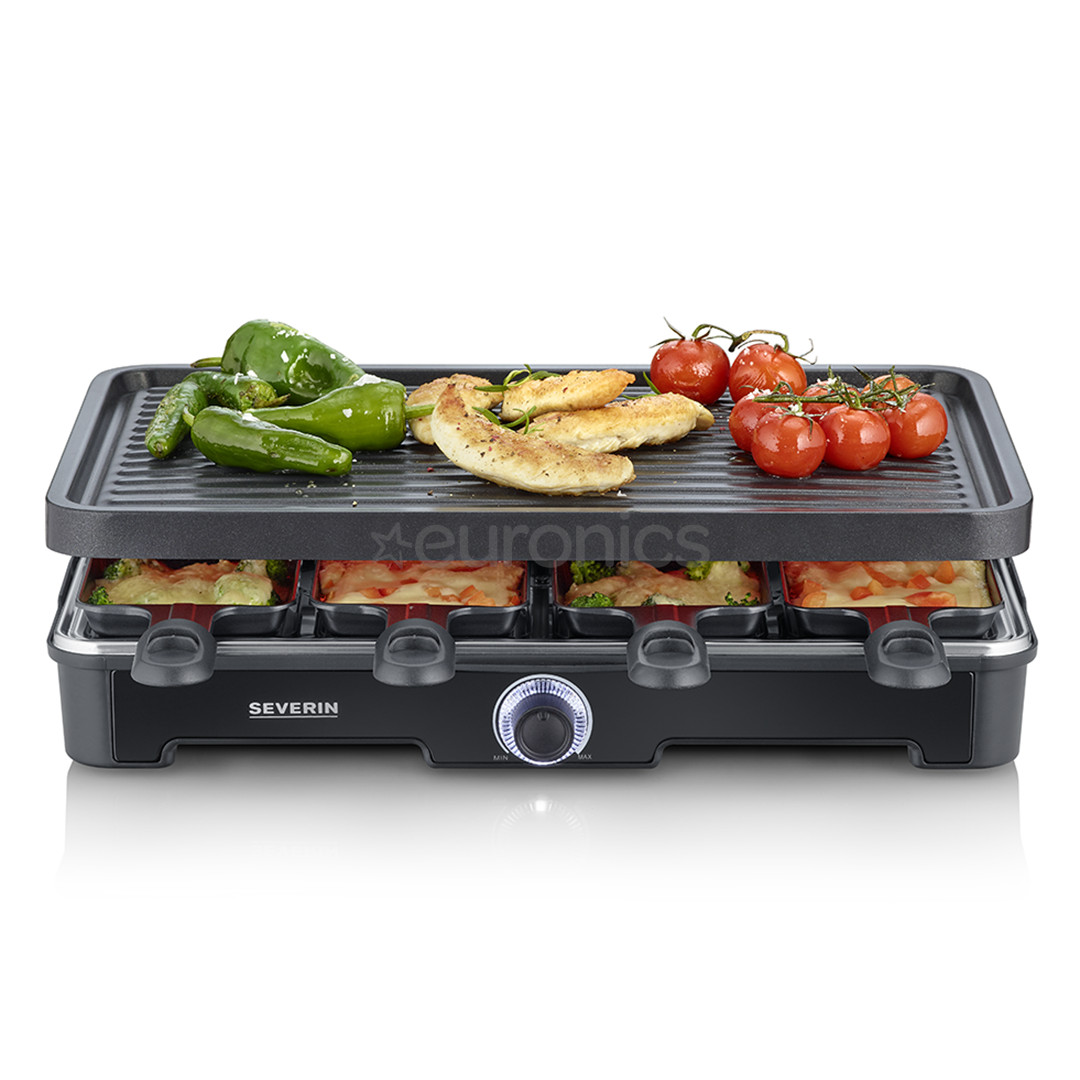Severin, 1400 Вт, черный - Раклетница-гриль