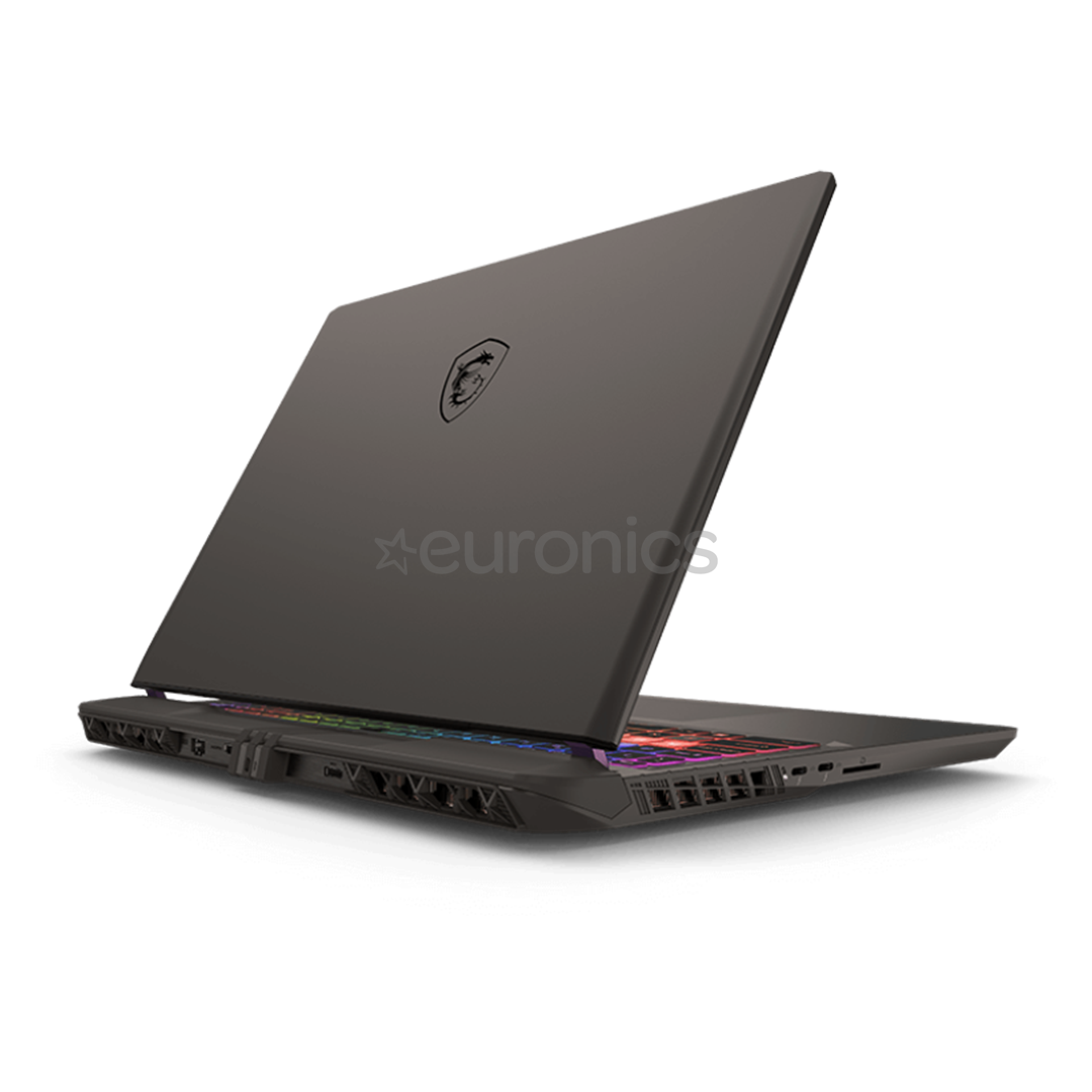 MSI Vector 16, 16'', 240 Hz, Ultra 9, 16 GB, 1 TB, RTX 5080, ENG, cosmos gray - Notebook