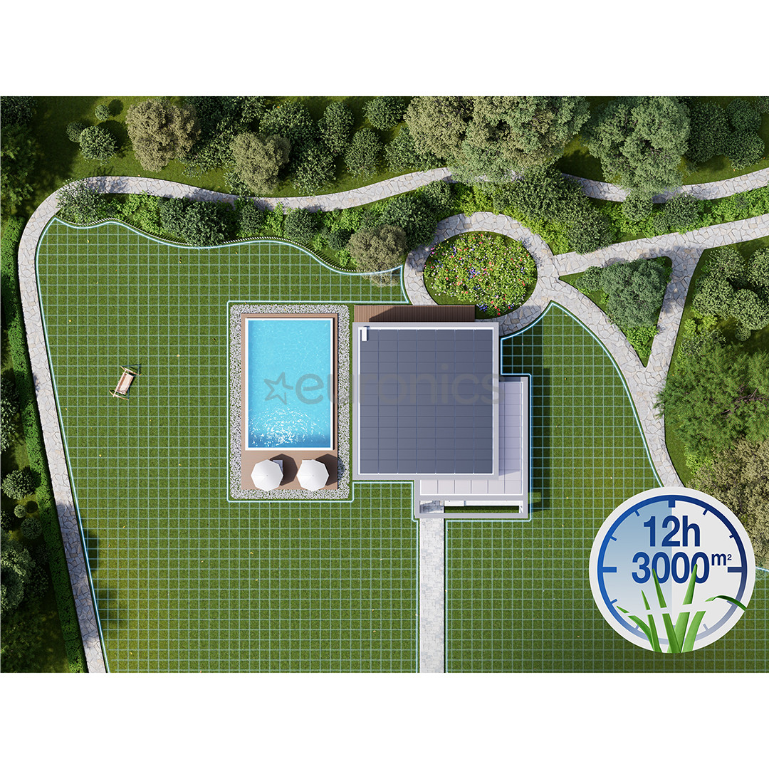 Ecovacs GOAT A1-3000 LiDAR, valge/must - Robotmuruniiduk