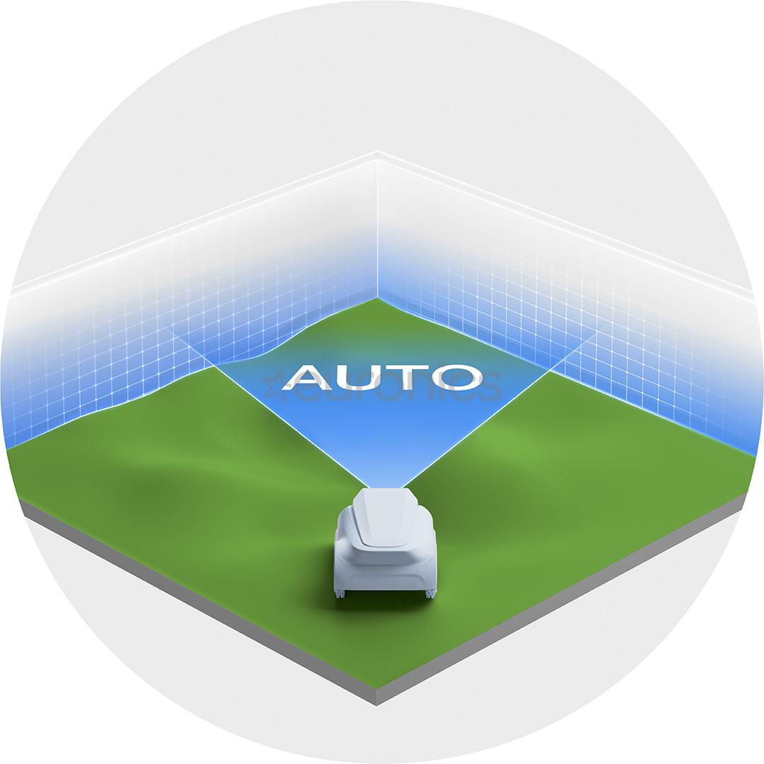 Ecovacs GOAT A1-3000 LiDAR, valge/must - Robotmuruniiduk