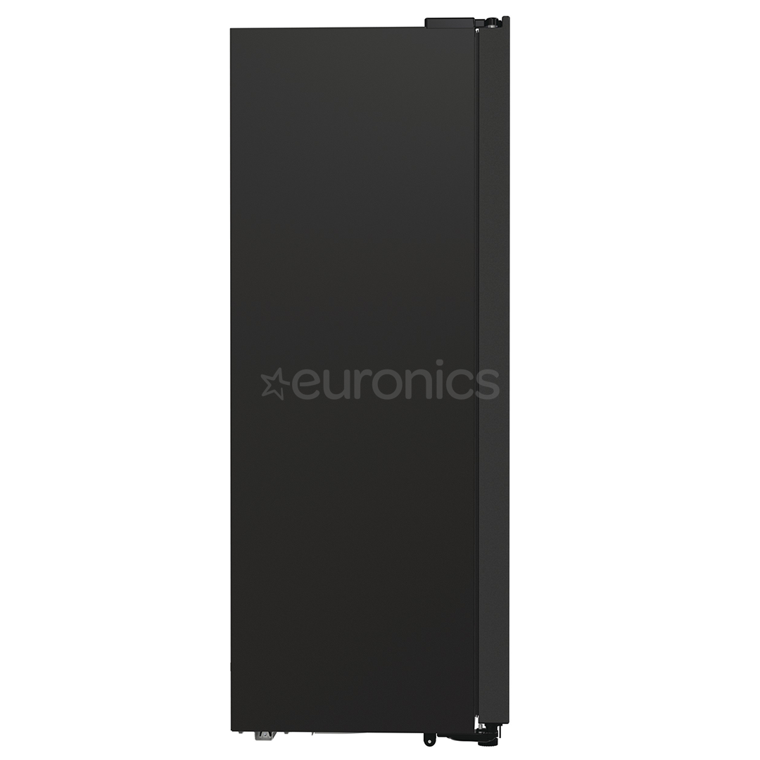 Hisense, NoFrost, 566 L, height 179 cm, black steel - SBS Refrigerator