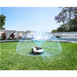 Ecovacs Goat 0500 Panorama, valge/must - Robotmuruniiduk