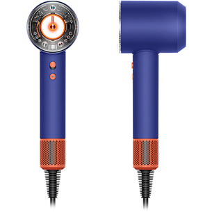 Dyson Supersonic Nural Vinca Blue/Topaz, 1600 W, sinine/oranž - Föön