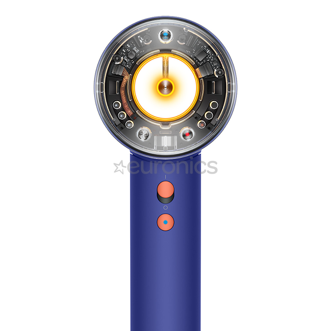 Dyson Supersonic Nural Vinca Blue/Topaz, 1600 W, sinine/oranž - Föön