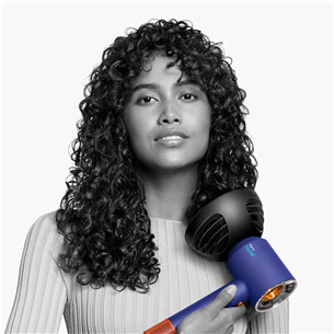 Dyson Supersonic Nural Vinca Blue/Topaz, 1600 W, sinine/oranž - Föön
