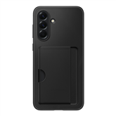 Samsung Card Slot Cover, Galaxy A56, kaarditaskuga, must - Ümbris