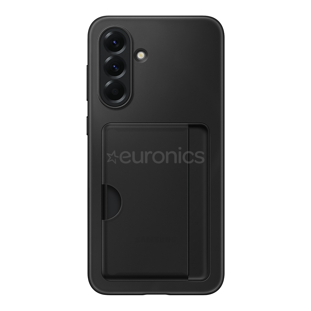 Samsung Card Slot Cover, Galaxy A56, kaarditaskuga, must - Ümbris