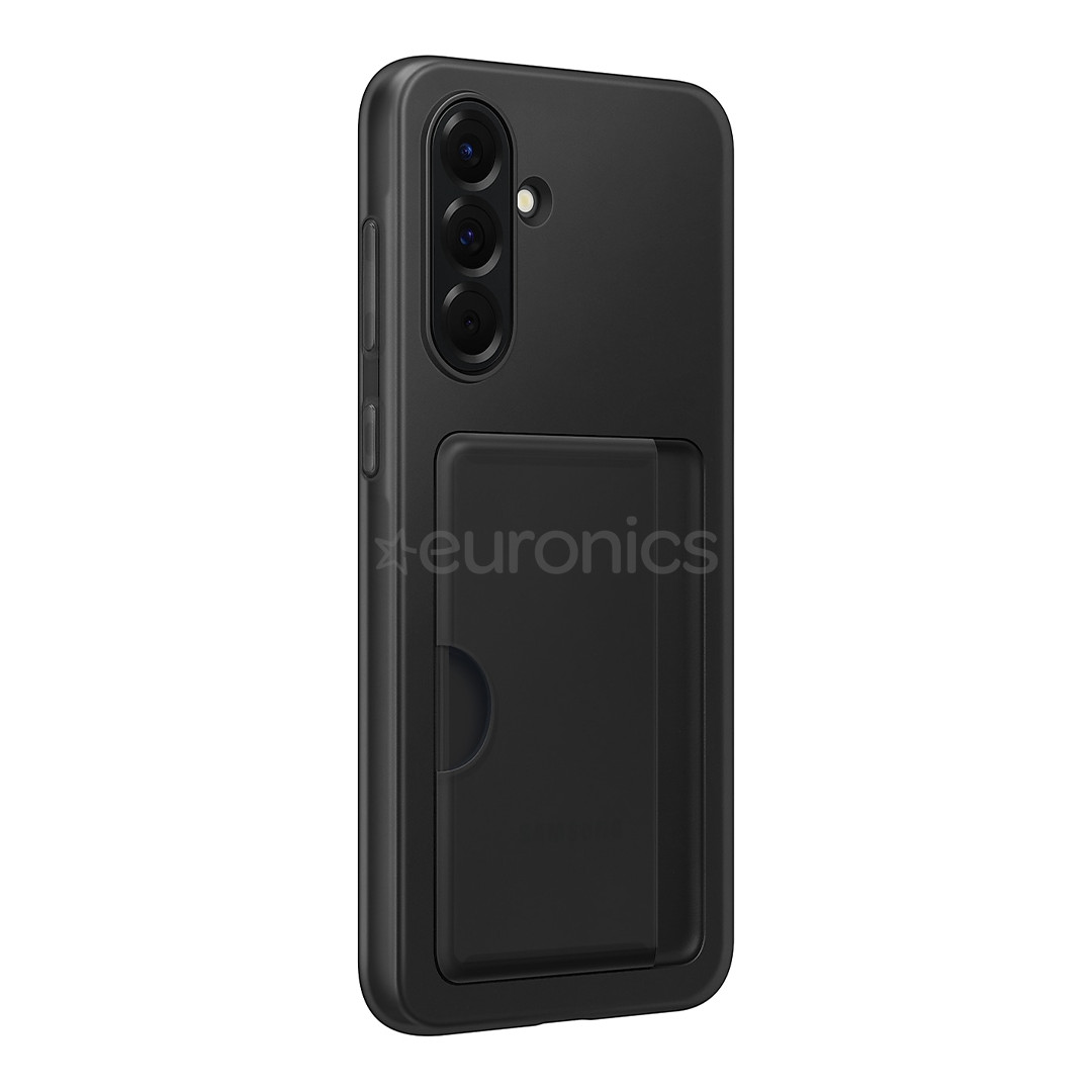 Samsung Card Slot Cover, Galaxy A56, kaarditaskuga, must - Ümbris