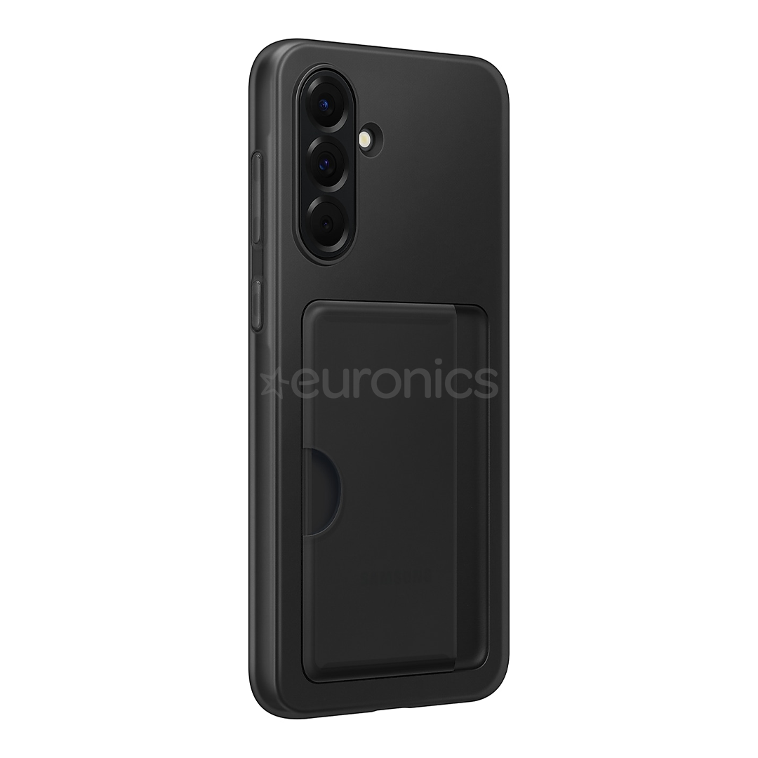 Samsung Card Slot Cover, Galaxy A56, kaarditaskuga, must - Ümbris