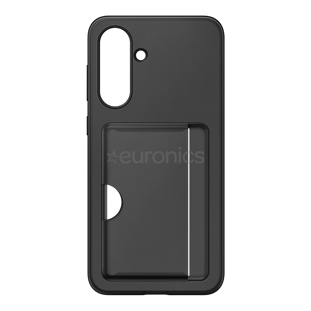 Samsung Card Slot Cover, Galaxy A56, kaarditaskuga, must - Ümbris