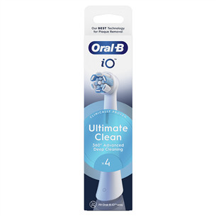 Braun Oral-B UltimateClean, 4 tk, valge - Lisaharjad