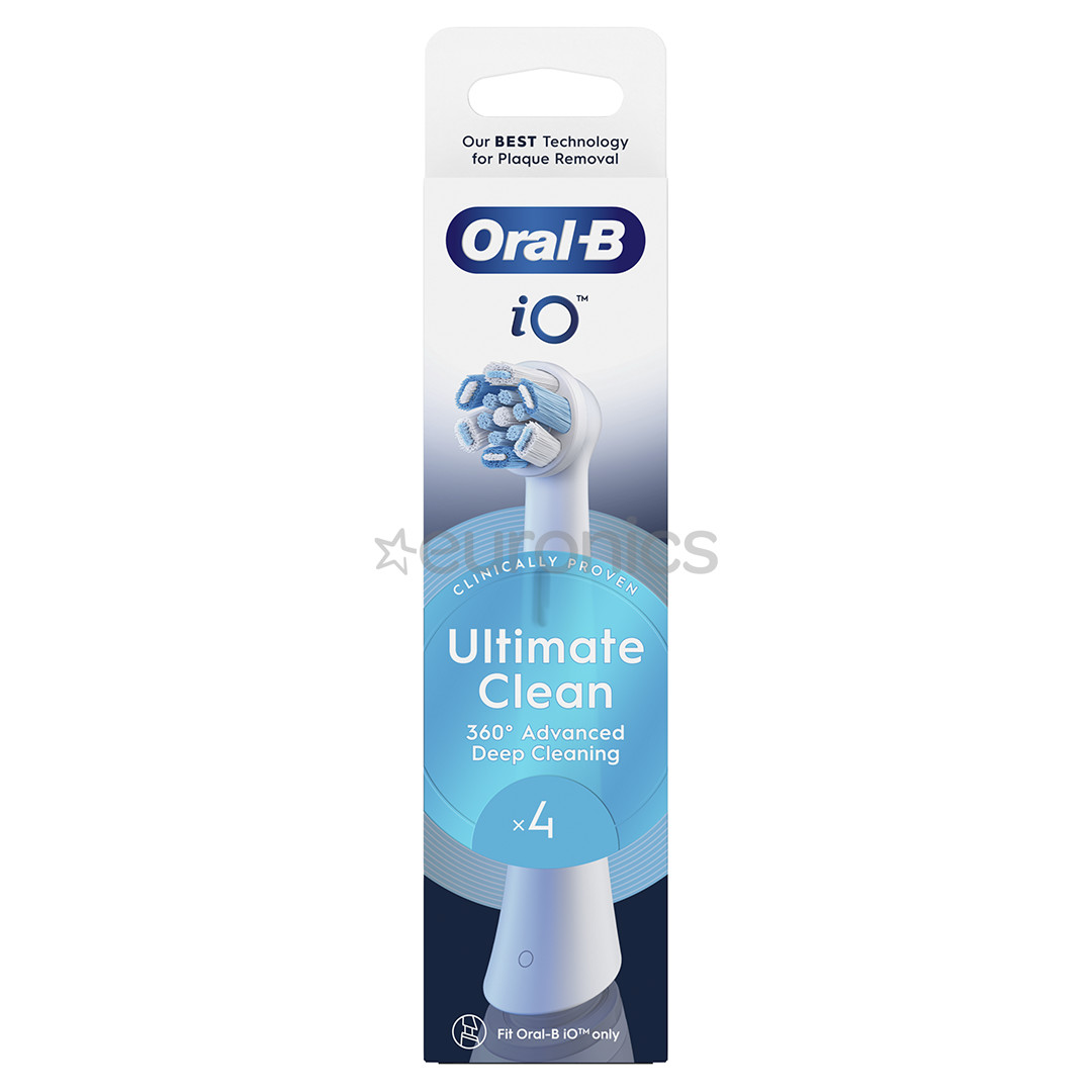 Braun Oral-B UltimateClean, 4 tk, valge - Lisaharjad