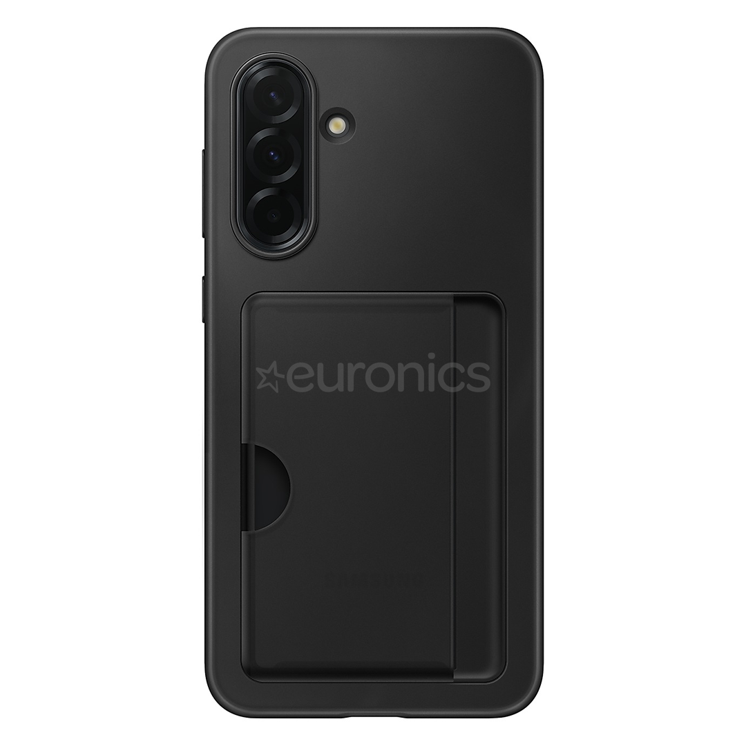 Samsung Card Slot Cover, Galaxy A36, kaarditaskuga, must - Ümbris