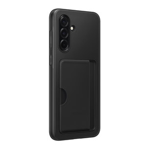 Samsung Card Slot Cover, Galaxy A36, kaarditaskuga, must - Ümbris