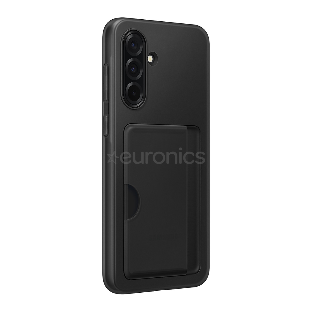 Samsung Card Slot Cover, Galaxy A36, kaarditaskuga, must - Ümbris