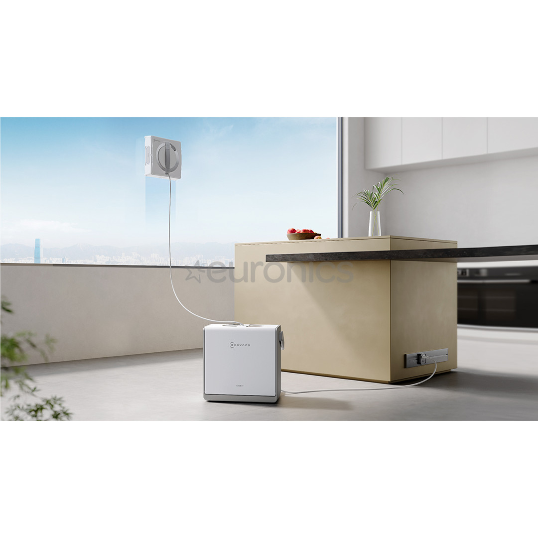 Ecovacs Winbot W2 Pro Omni, valge - Aknapesurobot