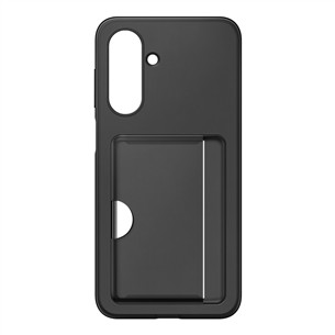 Samsung Card Slot Cover, Galaxy A26, с карманом для карты, черный - Чехол