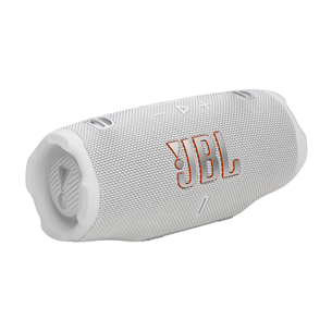 JBL Charge 6, valge - Kaasaskantav juhtmevaba kõlar JBLCHARGE6WHT